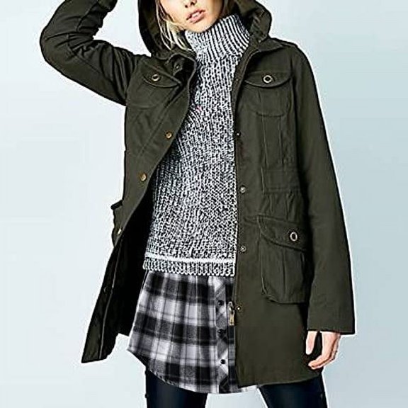 Asymmetrical False Hem for Women, Black and White Checke Hundred Casual Mini Skirts, Round Hem Casual Short A-Line Skirt