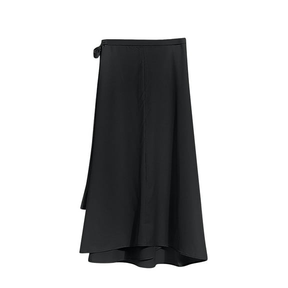 Asymmetrical Skirts for Women High Waist Chiffon Midi Skirt Flowy A Line Skirt Casual Elegant Work Outfit