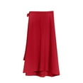 thumbnail image 1 of Asymmetrical Skirts for Women High Waist Chiffon Midi Skirt Flowy A Line Skirt Casual Elegant Work Outfit, 1 of 3