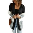 thumbnail image 1 of Asyoly Cardigans for Women Fashion Button Down Open Front Knit Cardigans Open Front Knit Cardigan Womens Cardigans, 1 of 6