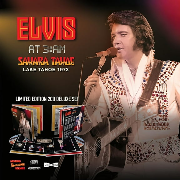 Elvis Presley At 3AM: Lake Tahoe 1973 (CD) Limited Album Digipak