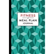 At 50 Fitness and Meal Plan Journal 12-Week Daily Workout and Food Planner Notebook, Paperback