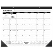 At-A-Glance 2025 Monthly Desk Pad Calendar, 21.75" x 17"