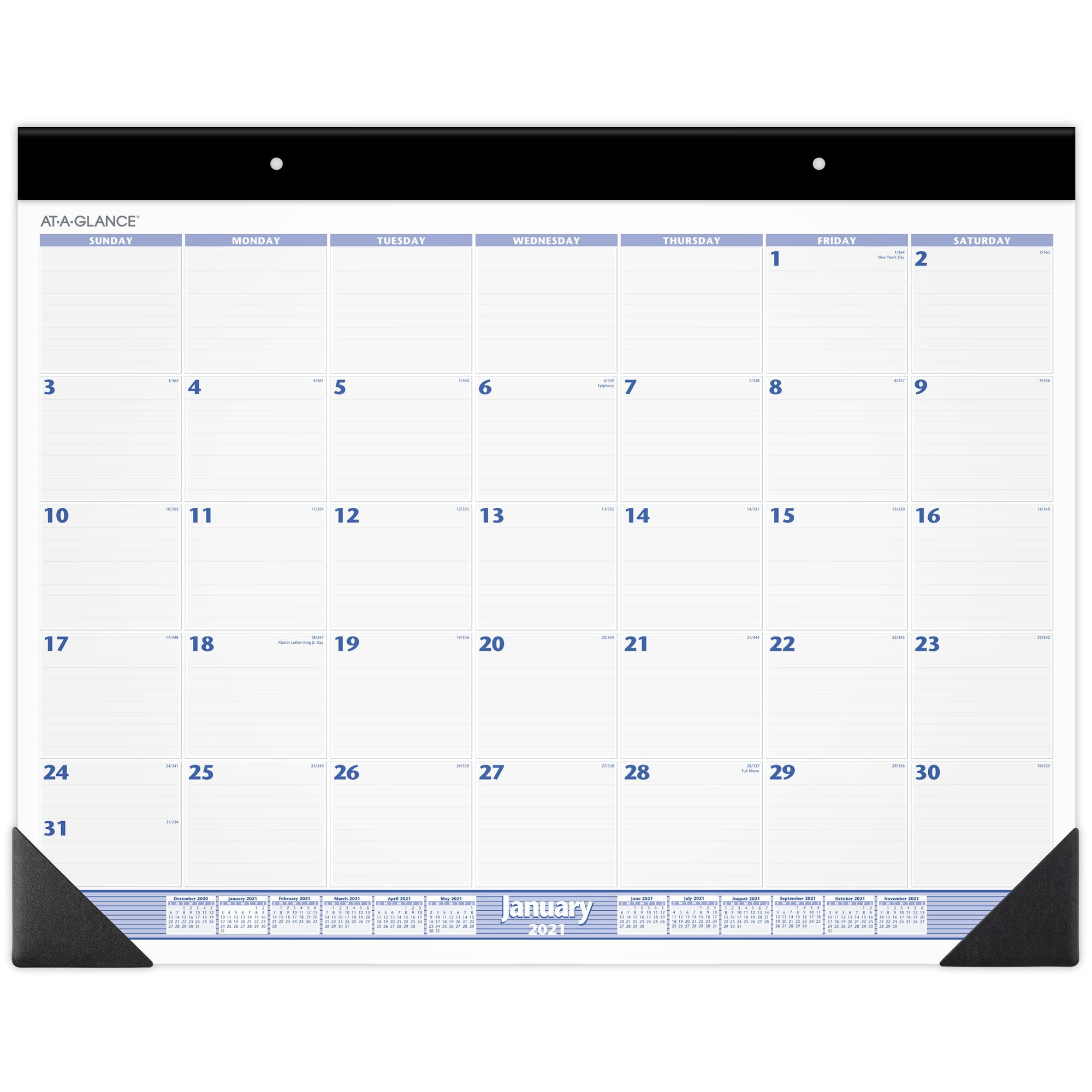 At A Glance 24 x19 in. Monthly Desk Pad Jumbo Calendar - Walmart.com