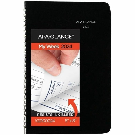 At-A-Glance DayMinder Weekly Appointment Book with Tab Telephone/Address