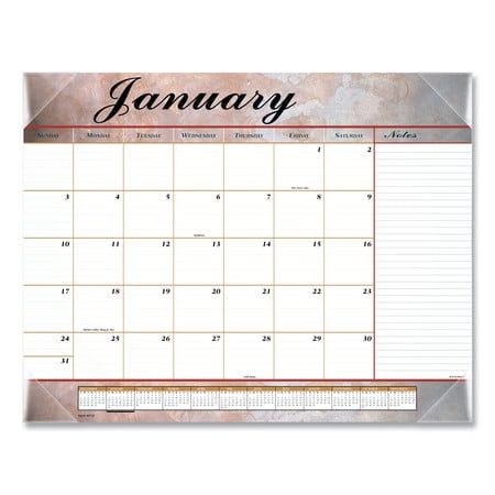 At-A-Glance Desk Calendar,Monthly,22