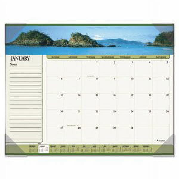 At-A-Glance Desk Calendar,Seascape,22