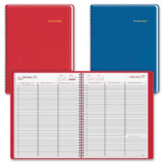 At-A-Glance  Fashion Cover Weekly Appointments Book, Red