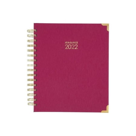 At-A-Glance Harmony Berry Cover Daily Planner, Purple