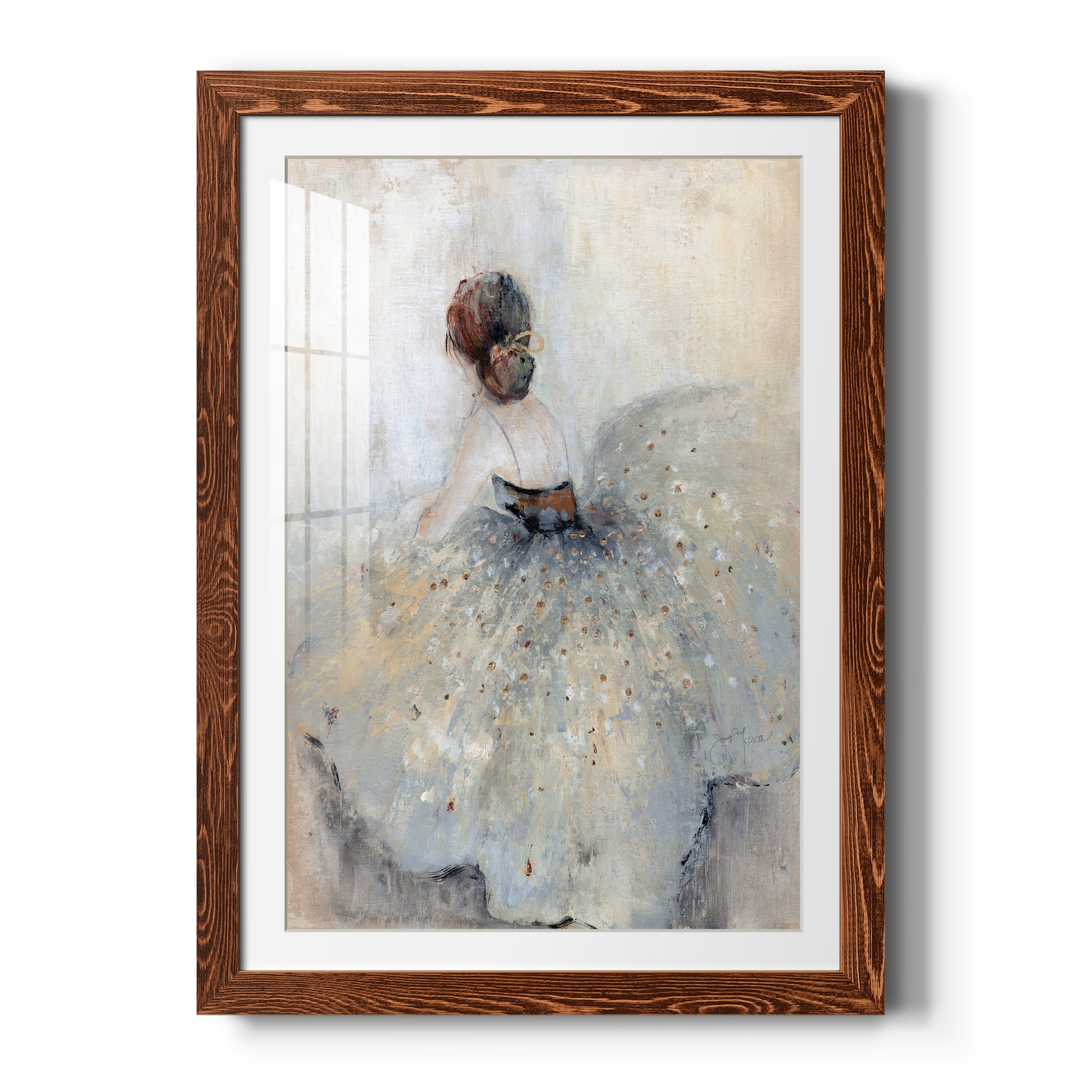 Sunday Best Hen - Premium Framed Print - Distressed Barnwood Frame - Ready to Hang