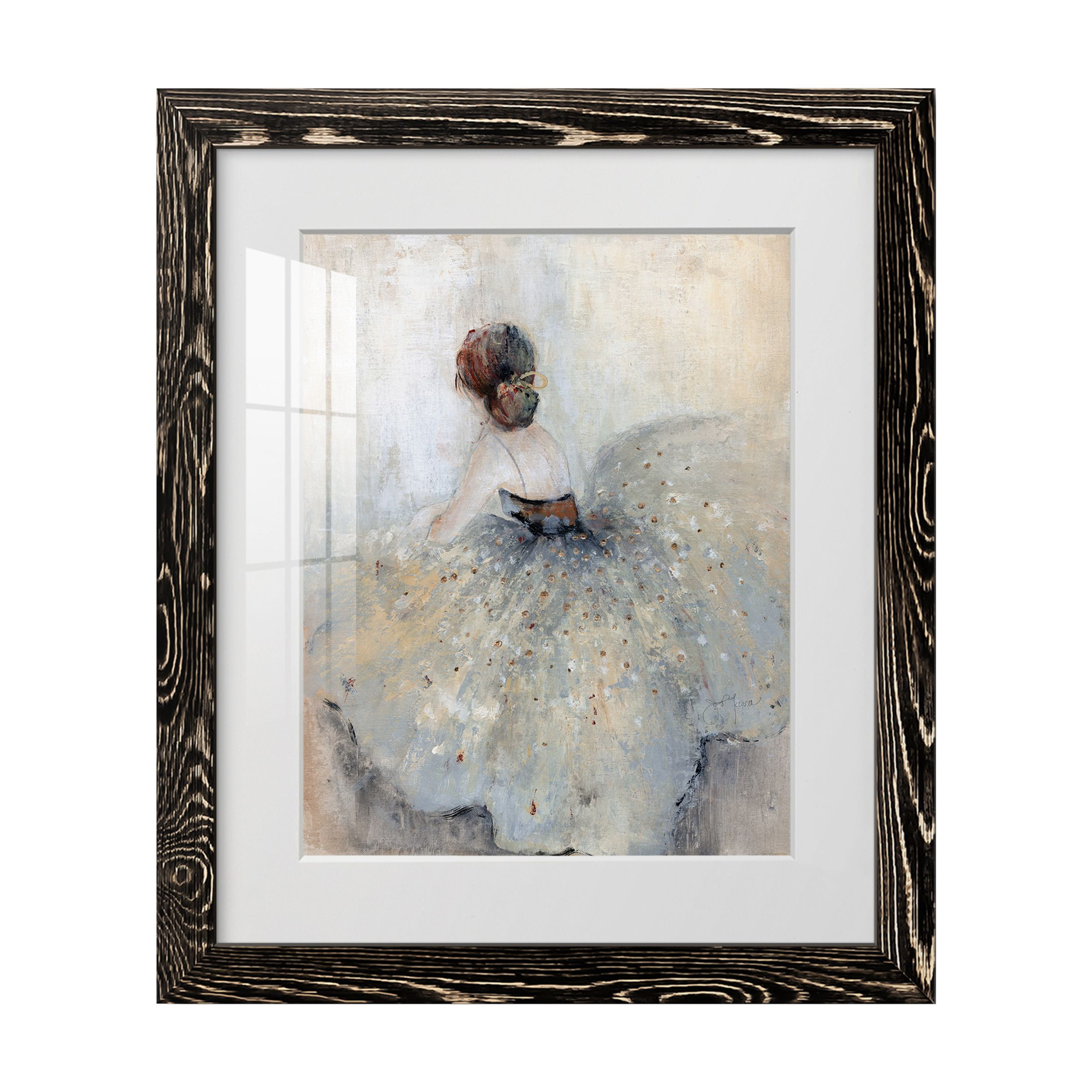 At A Glance - Premium Framed Print - Ready to Hang - 20 x 24 - Black Frame