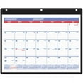thumbnail image 1 of At-A-Glance Products B1250140 Monthly Desk & Wall Calendar with Plastic Backboard & Bonus Pages - Jan-Dec - 2025 - White, 1 of 1