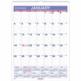 thumbnail image 1 of At-A-Glance Products  Monthly Wall Calendar with Ruled Daily Blocks - 8 x 11 in. - January to December - 2025, 1 of 1
