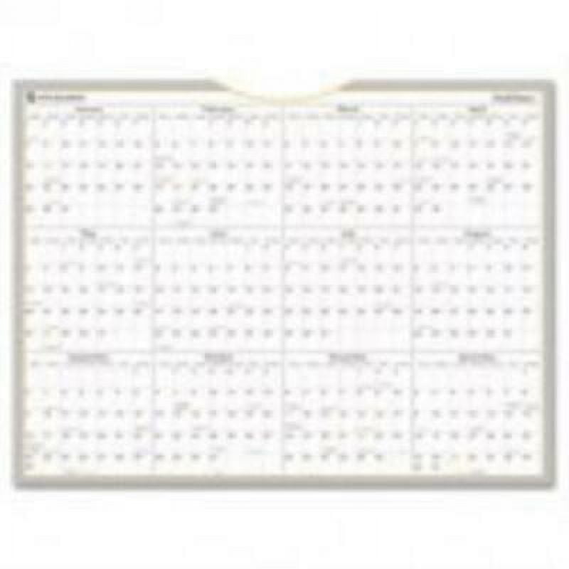 AtAGlance Wallmates DryErase Yearly Wall Calendar