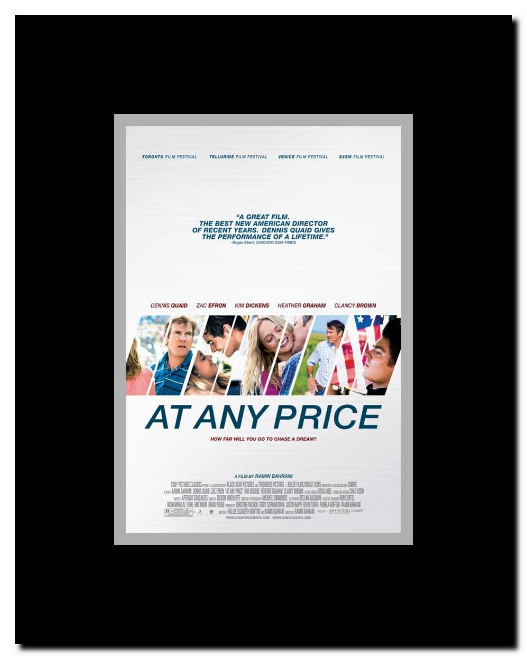 At Any Price Framed Movie Poster