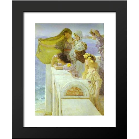 At Aphrodite's Cradle 20x24 Framed Art Print by Alma-Tadema, Sir Lawrence