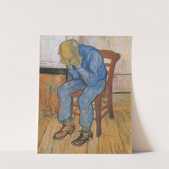 At Eternity’s Gate - Vincent Van Gogh Artwork - livingroom bedroom office dining room - 11x14 - High Quality Wall Art Poster Print Decor - UNFRAMED