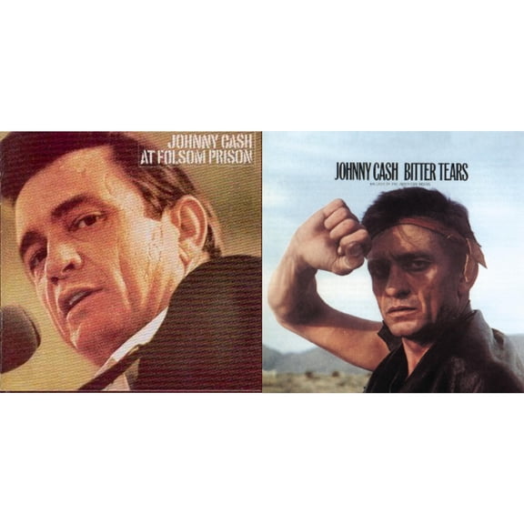 At Folsom Prison & Sings The Ballads Of The American Indian: Bitter Tears [CD Bundle]