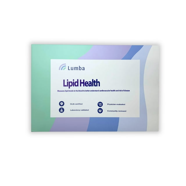 AtHome Lipid/Cholesterol Test Kit CLIA Certified Labs Accurate