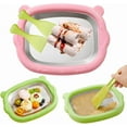 thumbnail image 1 of At-Home Rolled Ice Cream Maker Kit, Rolled Ice Cream Machine with 2 Scrapers, Instant Ice Cream Maker, DIY Homemade Ice Cream tray Ideal for Making Rolled Ice Cream Yogurt Sorbet Soft Serve (Pink), 1 of 8