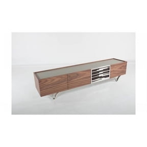At Home USA AHU-083-WOOD-18 Adriana Wood Media Stand