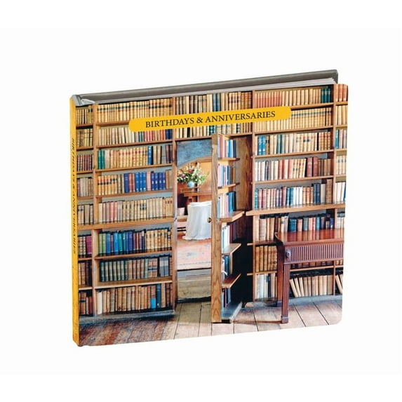 At Home with Books Birthday Book (Calendar)