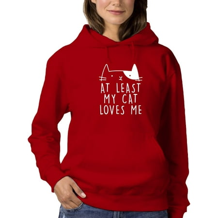 At Least I Have My Pet Hoodie Women -GoatDeals Designs, Female Large