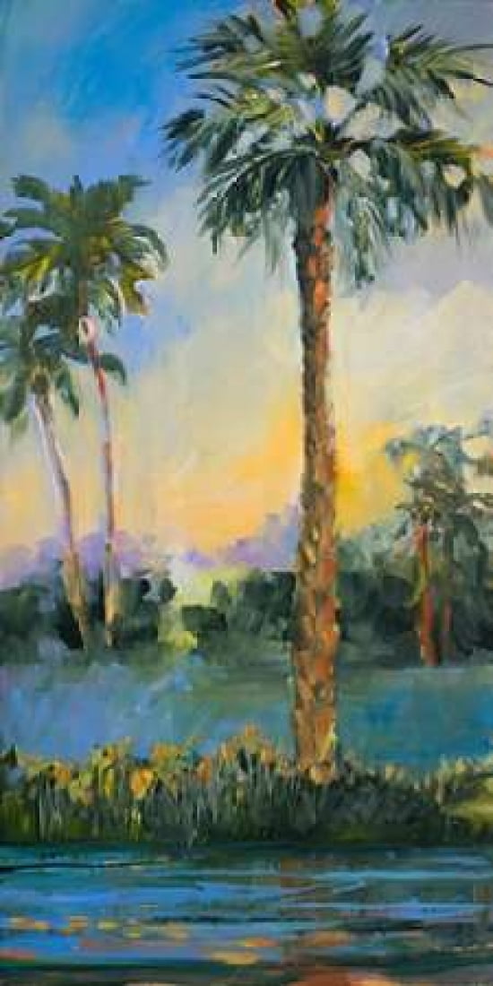 At Sunset Canvas Art - Jane Slivka (24 x 48)