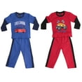 thumbnail image 1 of At The Buzzer Boys Two Piece Fleece Set (Pack of 2) (Blue - Fireman and Red - Truck, Boys 18 Months), 1 of 3