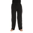 thumbnail image 1 of At The Buzzer Mens Pajama Pant – Jersey Knit Sleep Pant (Black Marled, Medium), 1 of 3