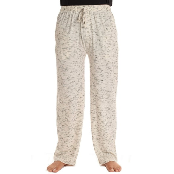 At The Buzzer Mens Pajama Pant – Jersey Knit Sleep Pant (Grey Marled, XX-Large)