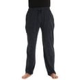 thumbnail image 1 of At The Buzzer Mens Pajama Pant – Jersey Knit Sleep Pant (Navy Marled, X-Large), 1 of 3
