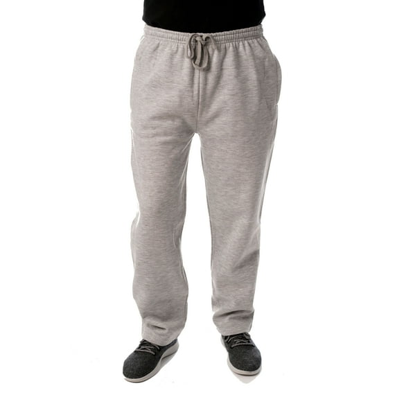 At The Buzzer Mens Sweatpants for Men (Grey, Medium)