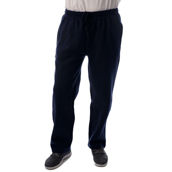 At The Buzzer Mens Sweatpants for Men (Navy, Medium)