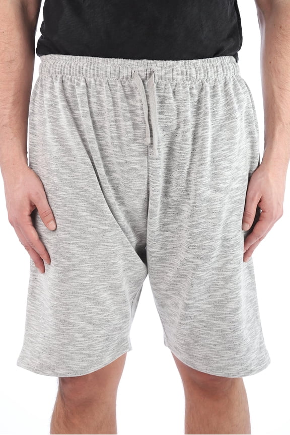 Sweat Shorts for Men with Pockets and Drawstring (Oatmeal, X-Large)