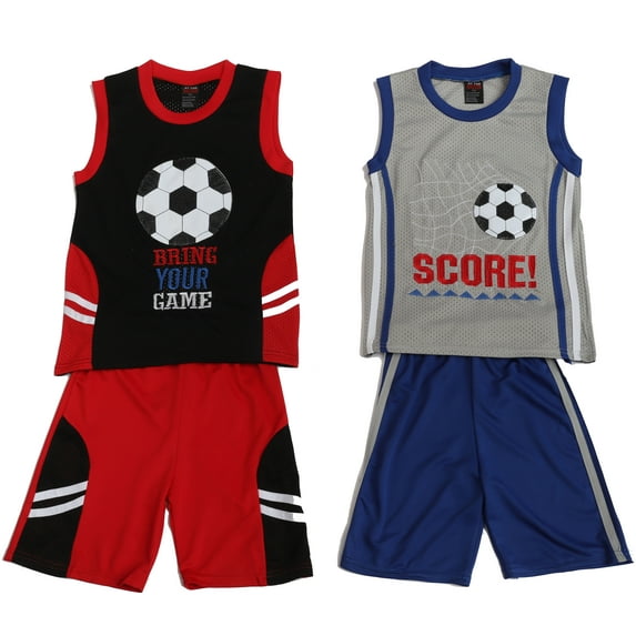 At The Buzzer Two Piece Short Set (Pack of 2) (Soccer / Soccer, 18 Months)