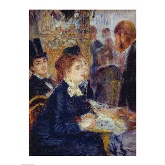 At The Cafe Poster Print by Pierre-Auguste Renoir - 18 x 24 in ...