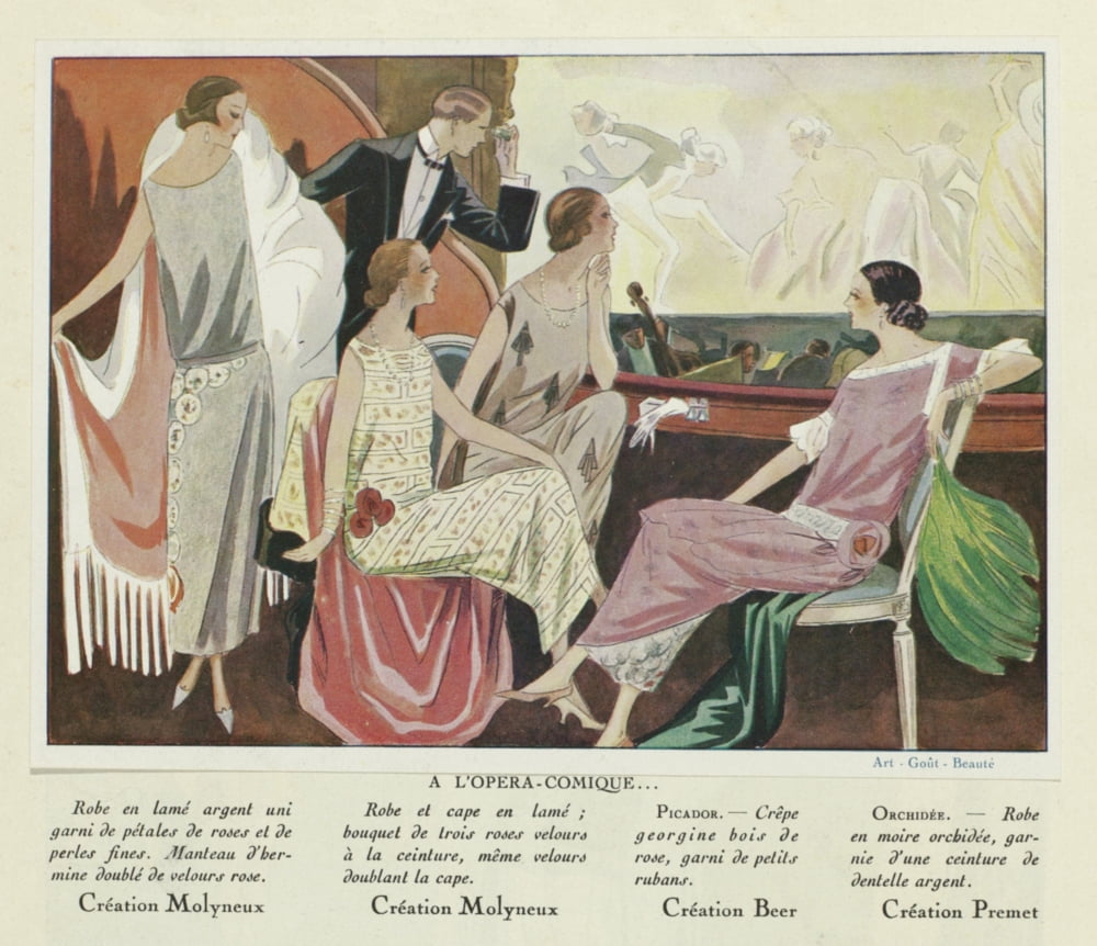 At The Comic Opera Canvas Art - (36 x 24)