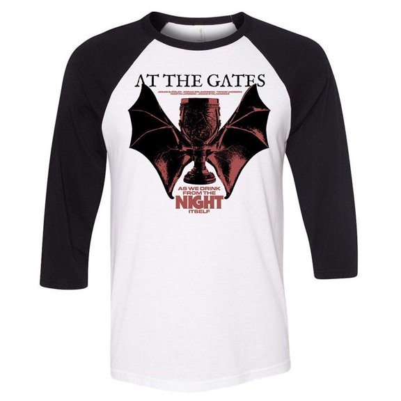 At The Gates Winged Chalice Raglan Baseball T-Shirt
