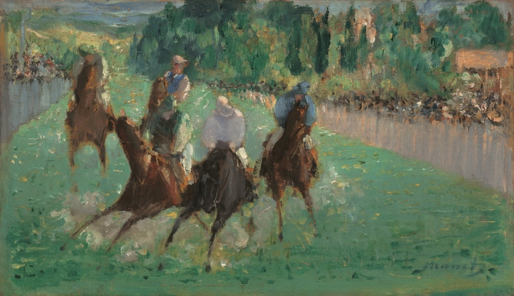 At The Races Canvas Art - (24 x 18)