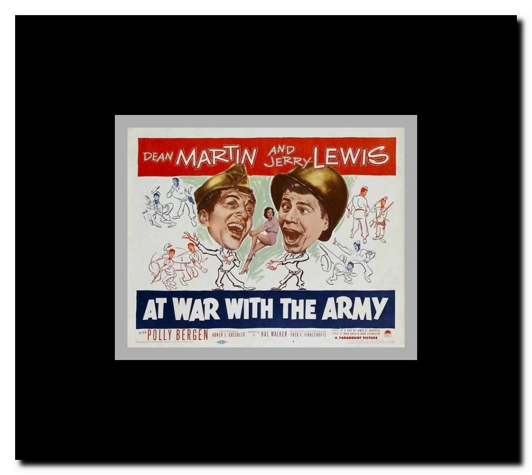 At War with the Army Framed Movie Poster