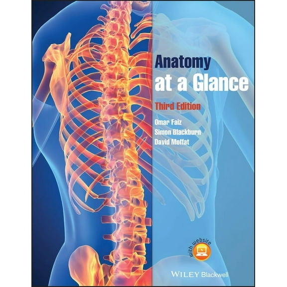 At a Glance: Anatomy at a Glance (Paperback)