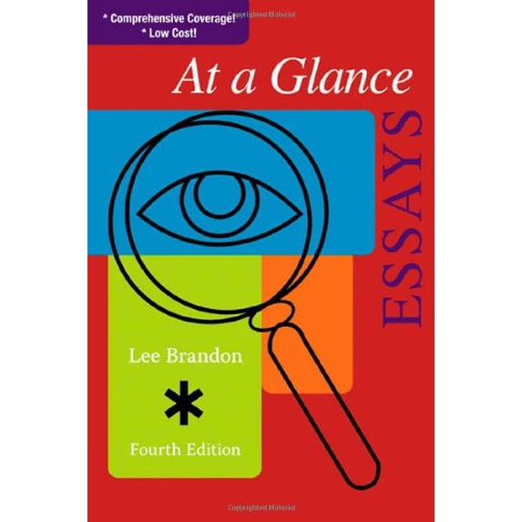 Pre-Owned At a Glance: Essays (Paperback) 0618957634 9780618957637
