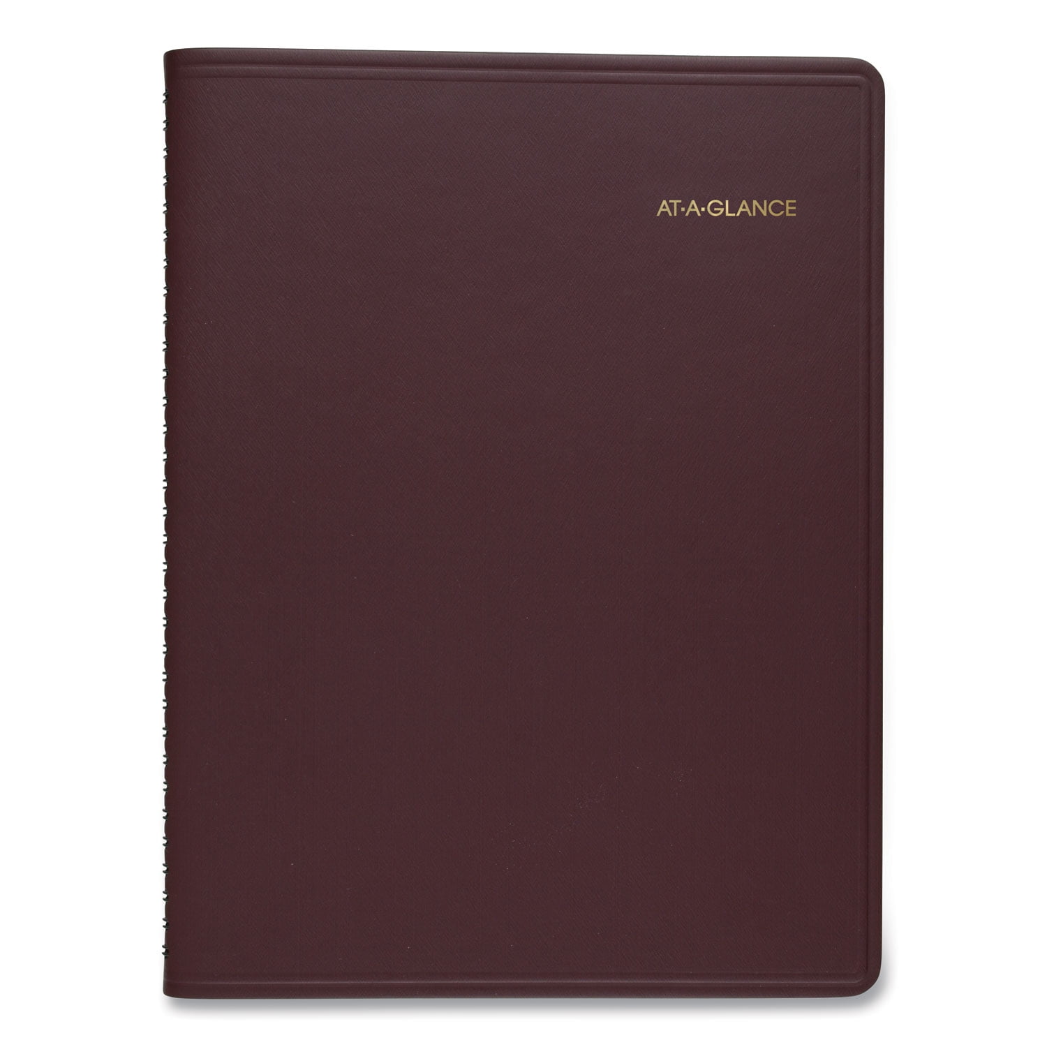 At-a-glance Weekly Appointment Book, 11 X 8.25, Winestone, 2021-2022