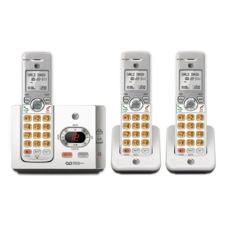 AT&T 3 Handset Cordless Phone with Answering System with Caller ID/Call Waiting