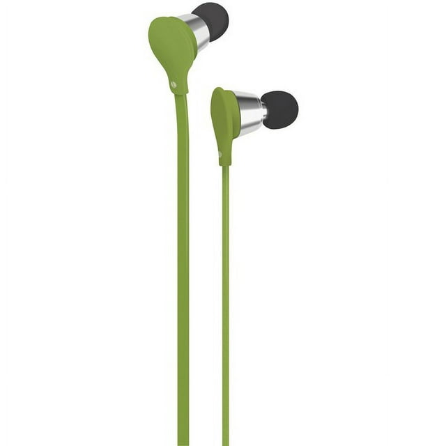 At&tÂ® Jive Noise-isolating Earbuds With Microphone (green)
