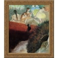 thumbnail image 1 of At the Ballet 24x20 Gold Ornate Wood Framed Canvas Art by Edgar Degas, 1 of 2