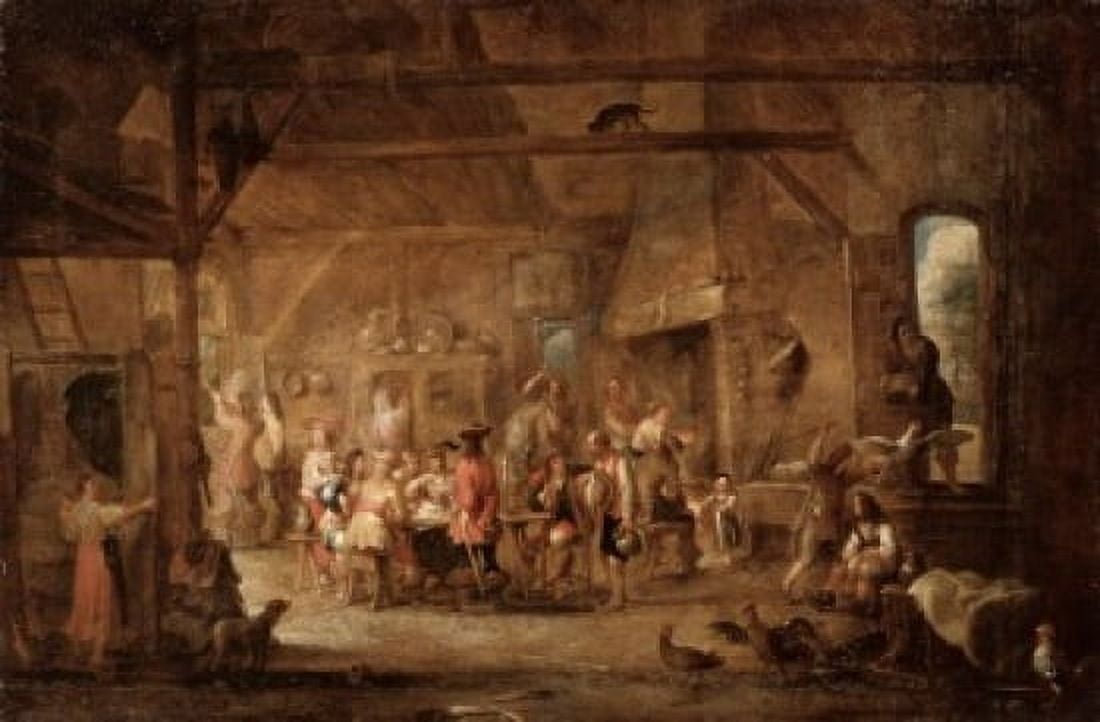 At the Bar Cornelis de Wael (1592-1667Flemish) Oil on canvas Pushkin Museum of Fine Arts Moscow Canvas Art - Cornelis de Wael (18 x 24)