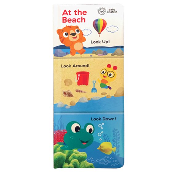 Pre-Owned At the Beach: Look Up, Look Around, Look Down (Board book) 1680523503 9781680523508