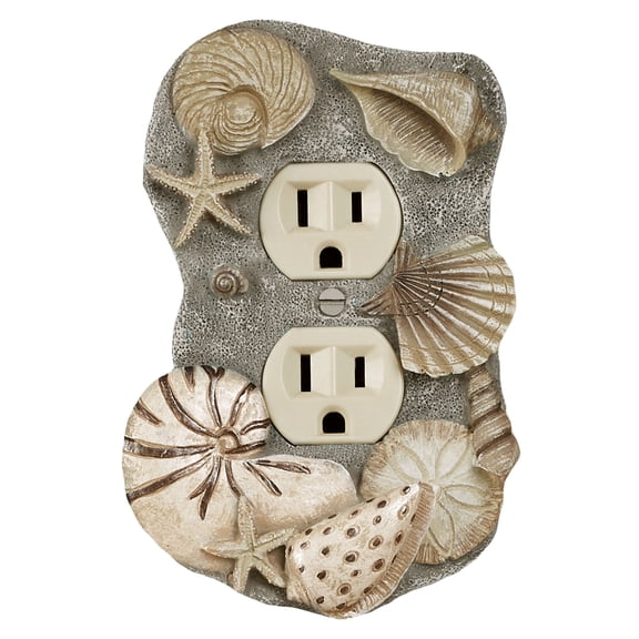 At the Beach Single Outlet Blue Gray Single Outlet